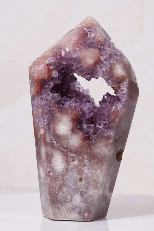Pink Amethyst Tower | Brazil | PA-T027 - The Aquarian Alchemist