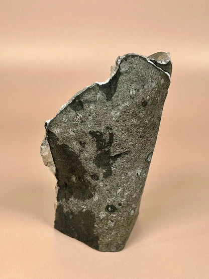 Chunky black chalcedony druzy crystal with apophyllite and stilbite formations