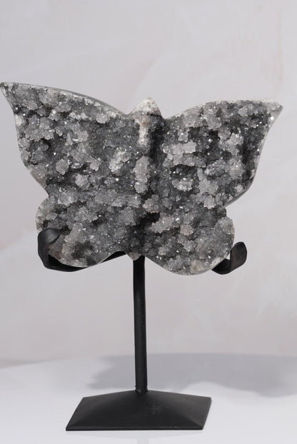 Gray Amethyst Butterfly Wings | Brazil | BWING4 - The Aquarian Alchemist