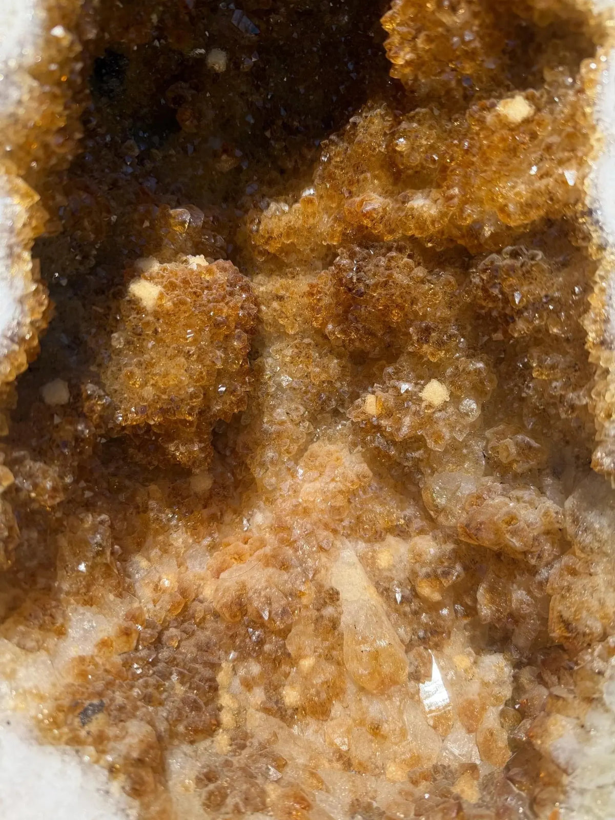 Heat-Treated Amethyst Cathedral (Citrine Color) – Large Display Geode | Approx. 34 lbs - The Aquarian Alchemist