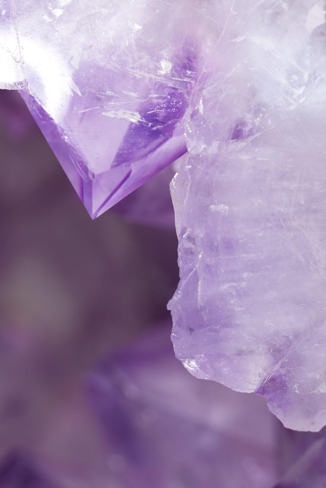 HUGE 11lb+ Purple Pac-Man Amethyst Sphere | Brazil | Custom Silver Stand Included - The Aquarian Alchemist