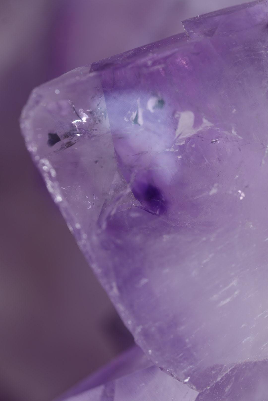 HUGE 11lb+ Purple Pac-Man Amethyst Sphere | Brazil | Custom Silver Stand Included - The Aquarian Alchemist