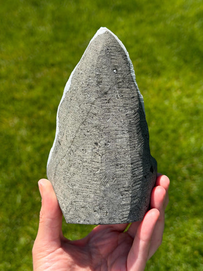 Blue Chalcedony Druzy Freeform | Natural Blue Chalcedony with Flower Formations