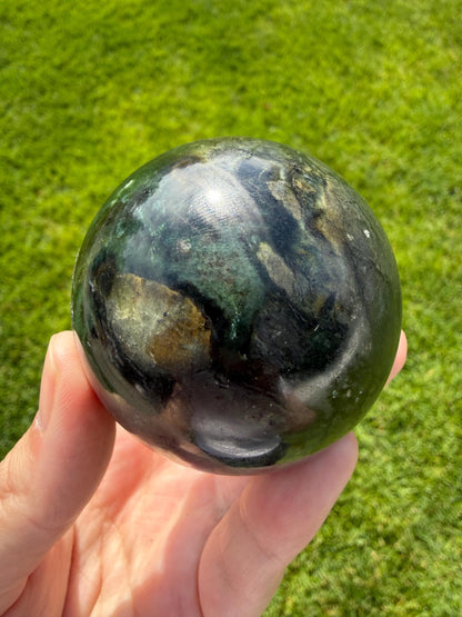 Serpentine Sphere (Antigorite / Lizardite variety) | 56mm