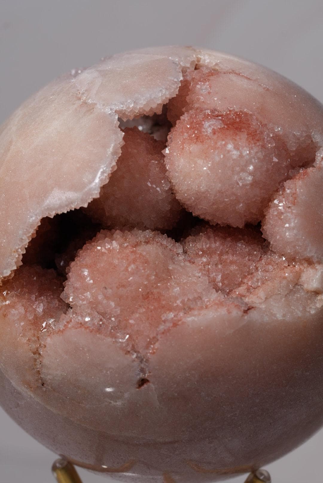 Pink Amethyst Druzy Sphere | Brazil | PA-S002 - The Aquarian Alchemist