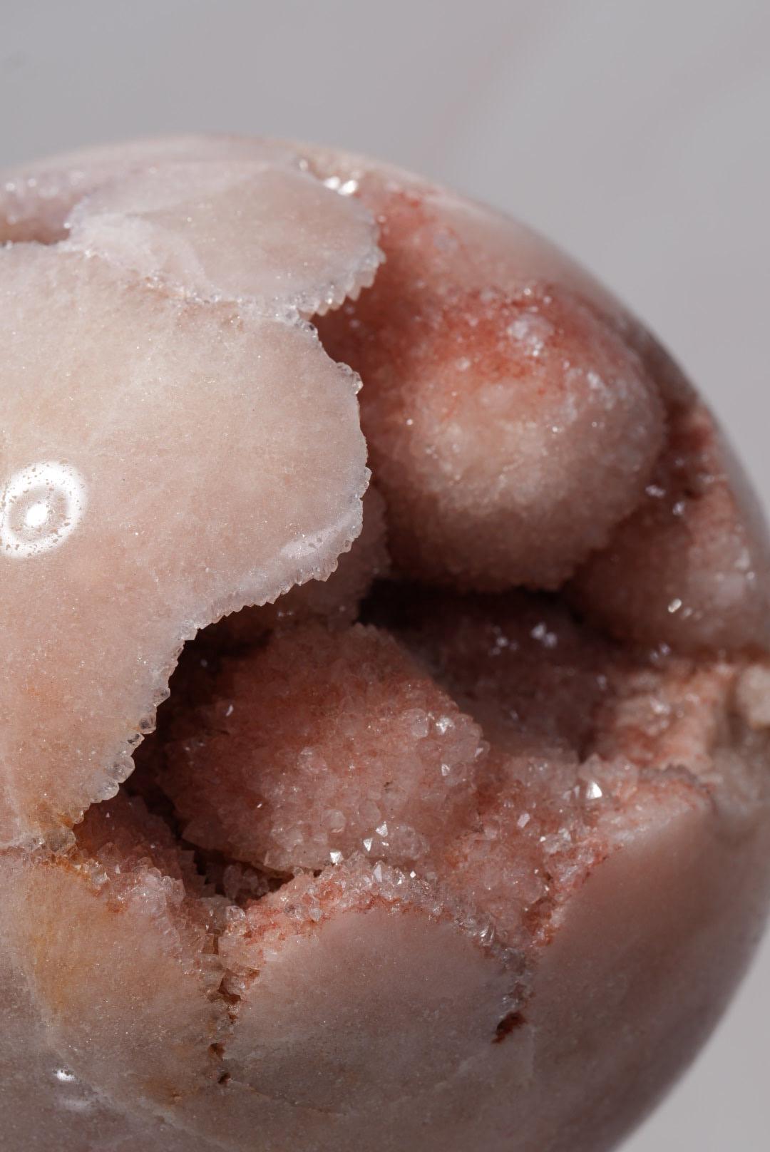 Pink Amethyst Druzy Sphere | Brazil | PA-S002 - The Aquarian Alchemist