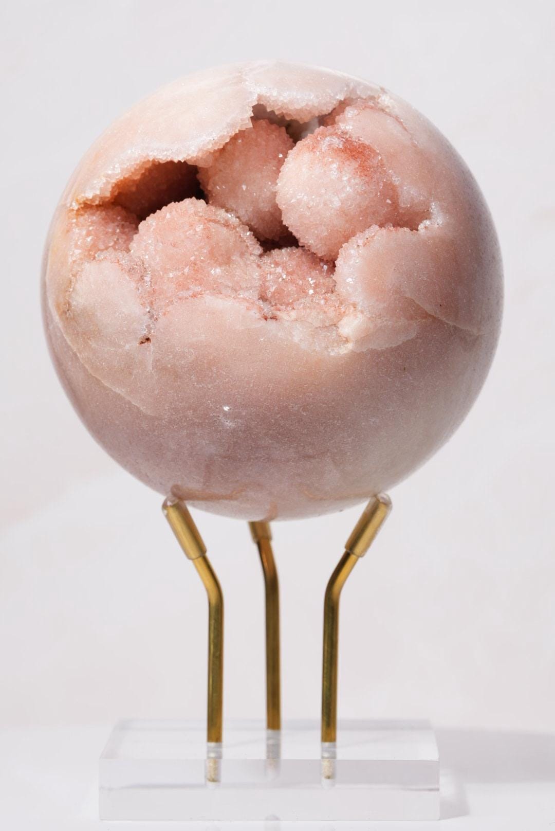 Pink Amethyst Druzy Sphere | Brazil | PA-S002 - The Aquarian Alchemist