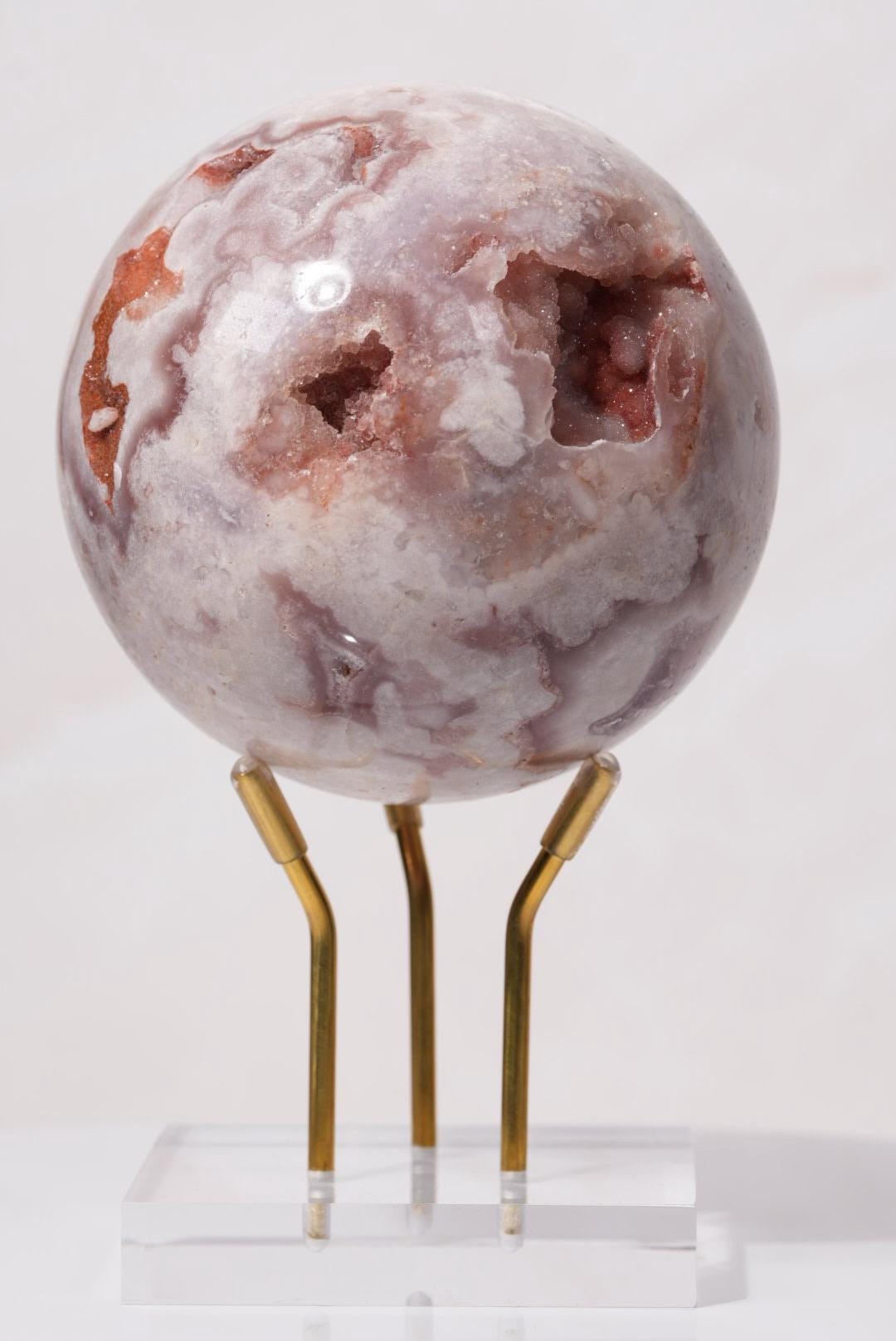 Pink Amethyst Druzy Sphere | Brazil | PA-S003 - The Aquarian Alchemist