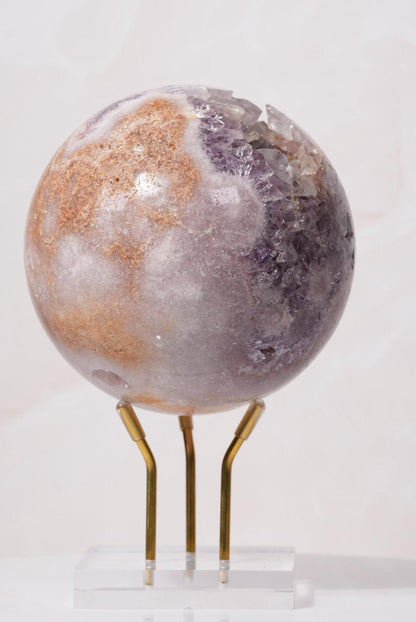 Pink Amethyst Druzy Sphere | Brazil | PA-S004 - The Aquarian Alchemist