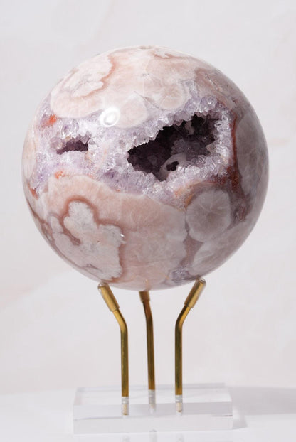 Pink Amethyst Druzy Sphere | Brazil | PA-S005 - The Aquarian Alchemist