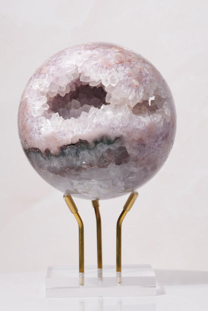 Pink Amethyst Druzy Sphere | Brazil | PA-S006 - The Aquarian Alchemist