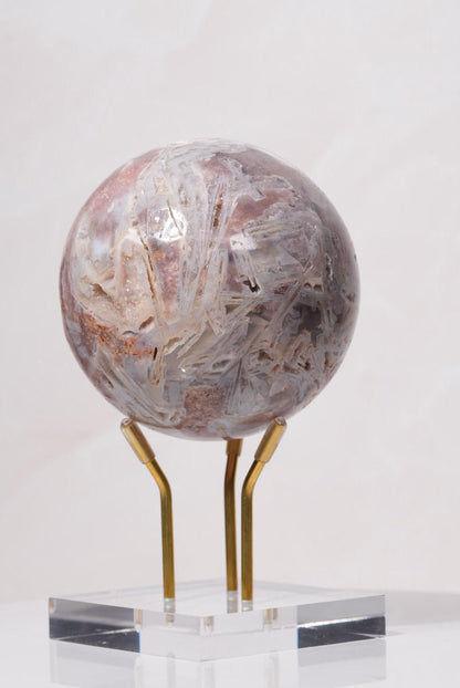 Pink Amethyst Druzy Sphere | Brazil | PA-S007 - The Aquarian Alchemist