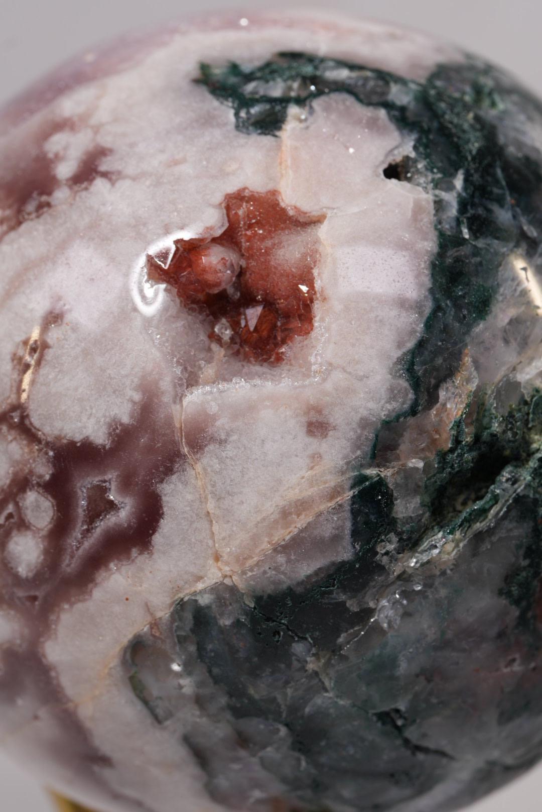 Pink Amethyst Druzy Sphere | Brazil | PA-S008 - The Aquarian Alchemist