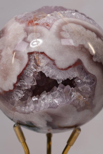 Pink Amethyst Druzy Sphere | Brazil | PA-S008 - The Aquarian Alchemist