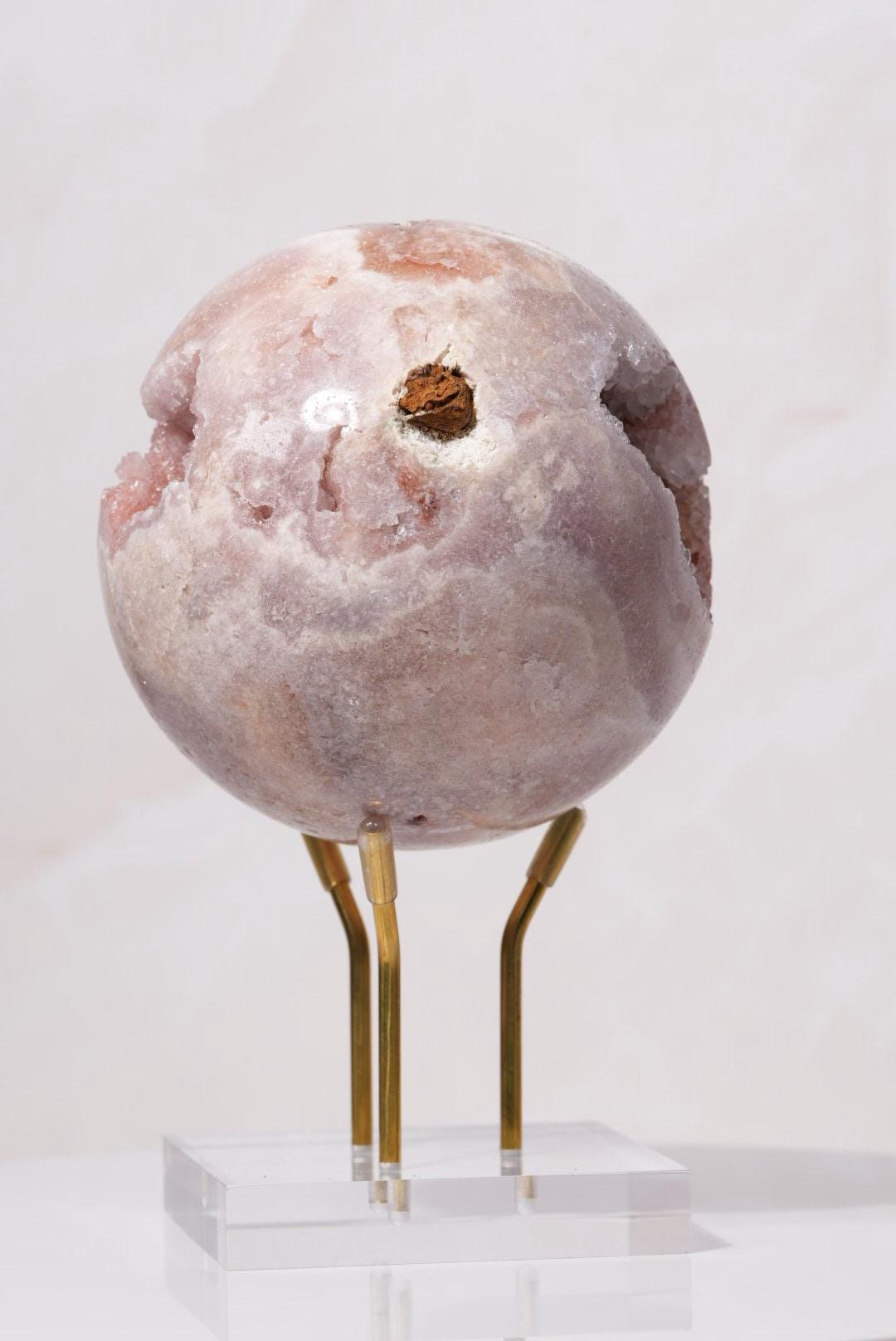 Pink Amethyst Druzy Sphere | Brazil | PA-S010 - The Aquarian Alchemist