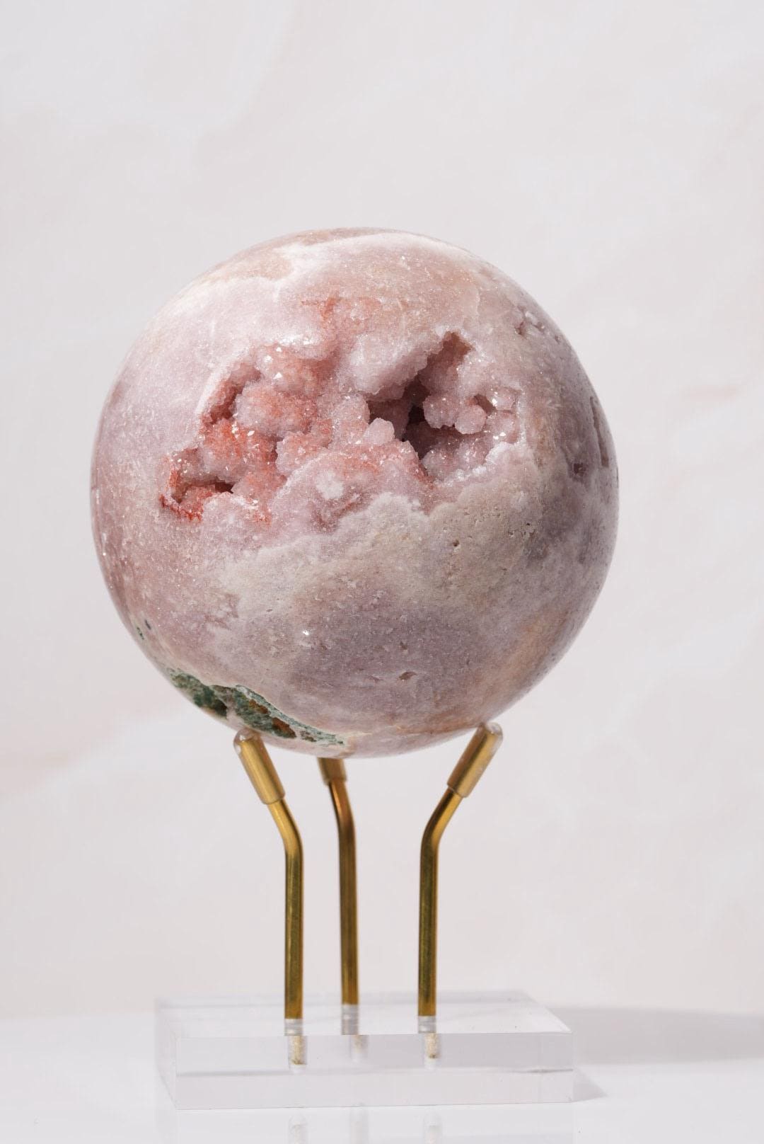 Pink Amethyst Druzy Sphere | Brazil | PA-S010 - The Aquarian Alchemist