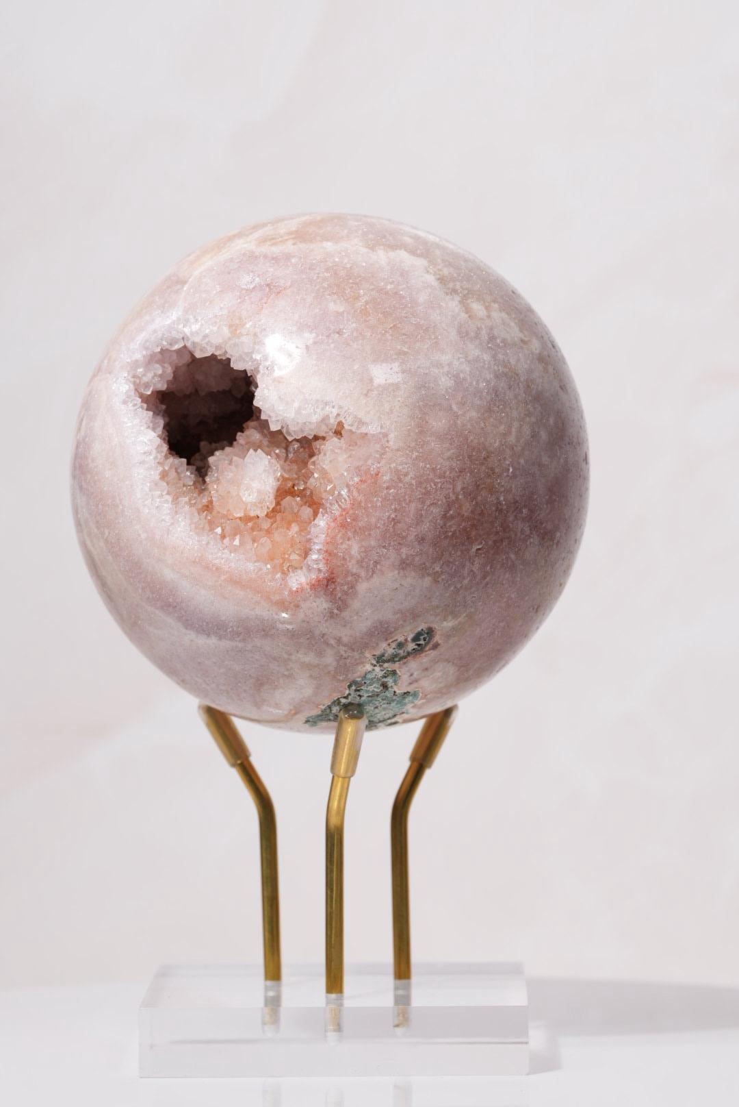 Pink Amethyst Druzy Sphere | Brazil | PA-S010 - The Aquarian Alchemist
