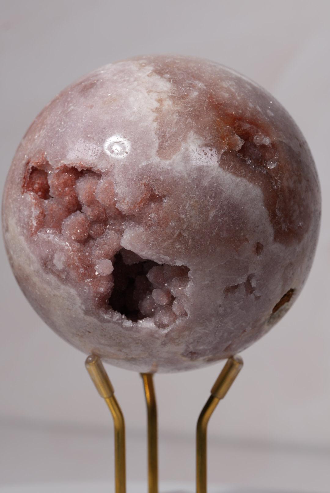Pink Amethyst Druzy Sphere | Brazil | PA-S010 - The Aquarian Alchemist