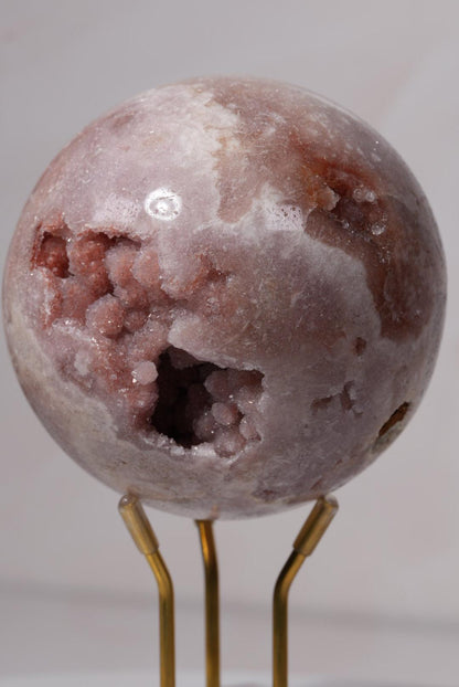 Pink Amethyst Druzy Sphere | Brazil | PA-S010 - The Aquarian Alchemist