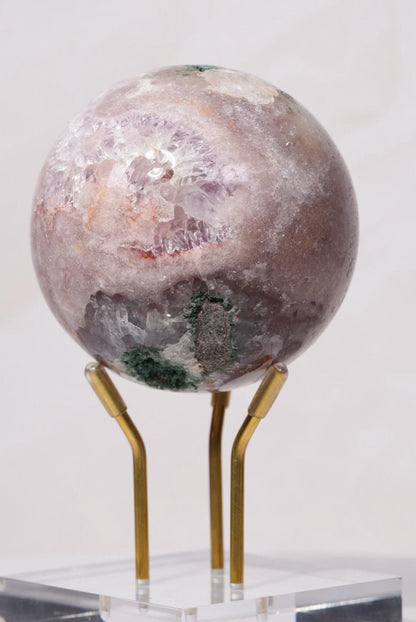 Pink Amethyst Druzy Sphere | Brazil | PA-S012 - The Aquarian Alchemist