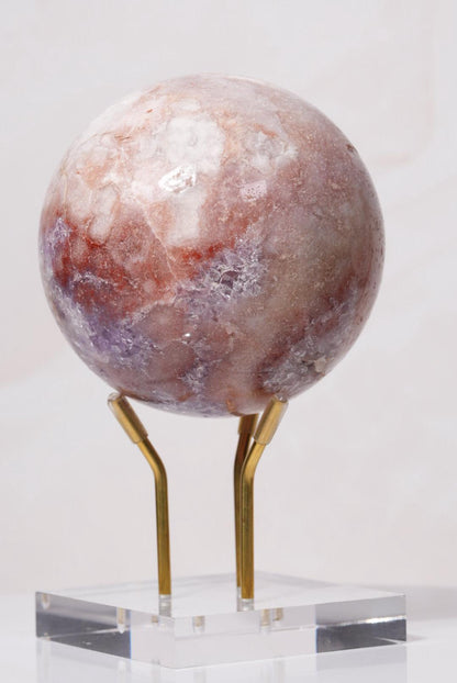 Pink Amethyst Druzy Sphere | Brazil | PA-S014 - The Aquarian Alchemist