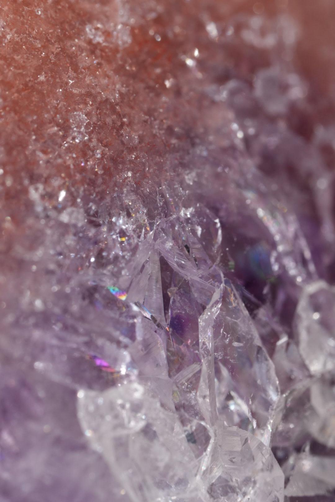 Pink Amethyst Druzy Sphere | Brazil | PA-S014 - The Aquarian Alchemist