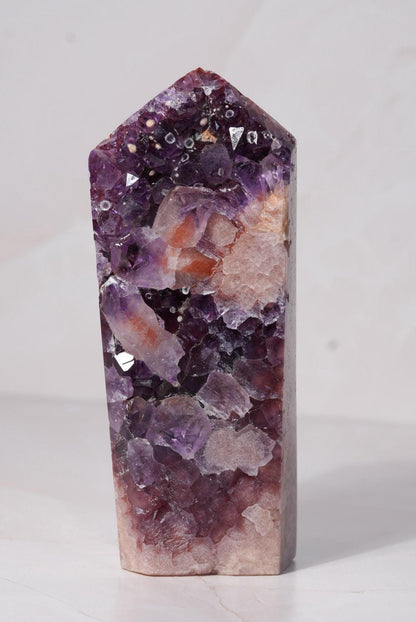 Pink Amethyst Tower | Brazil | PA-T003 - The Aquarian Alchemist