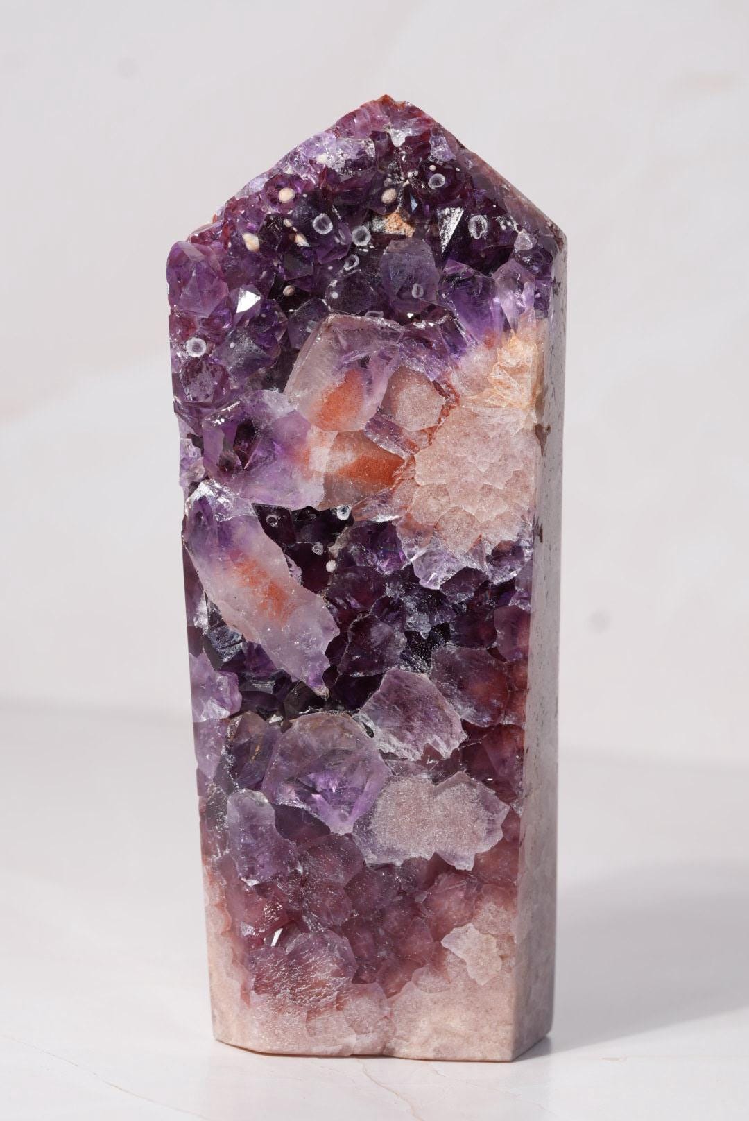 Pink Amethyst Tower | Brazil | PA-T003 - The Aquarian Alchemist
