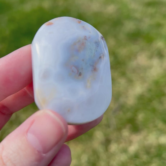 Sea Jasper Palm Stone | Earth Current.
