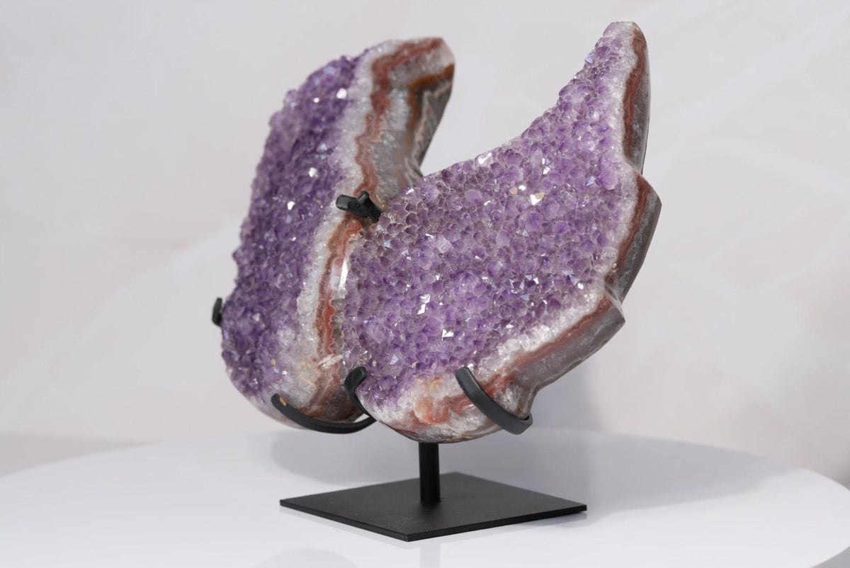 Purple Amethyst Angel Wings | Brazil | AWING1 - The Aquarian Alchemist