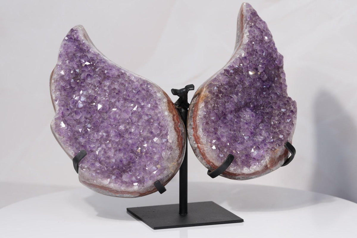 Purple Amethyst Angel Wings | Brazil | AWING1 - The Aquarian Alchemist