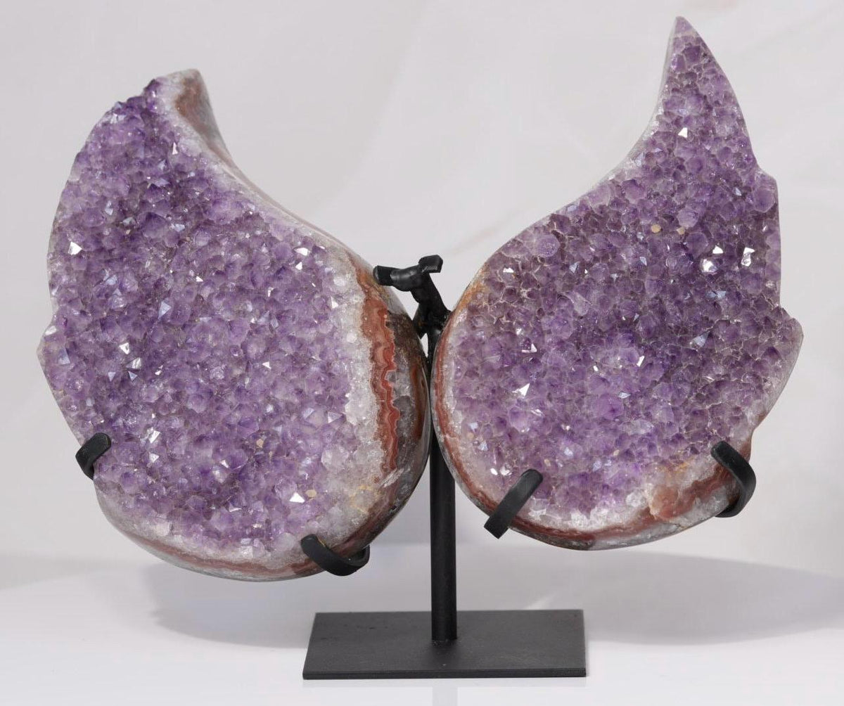 Purple Amethyst Angel Wings | Brazil | AWING1 - The Aquarian Alchemist