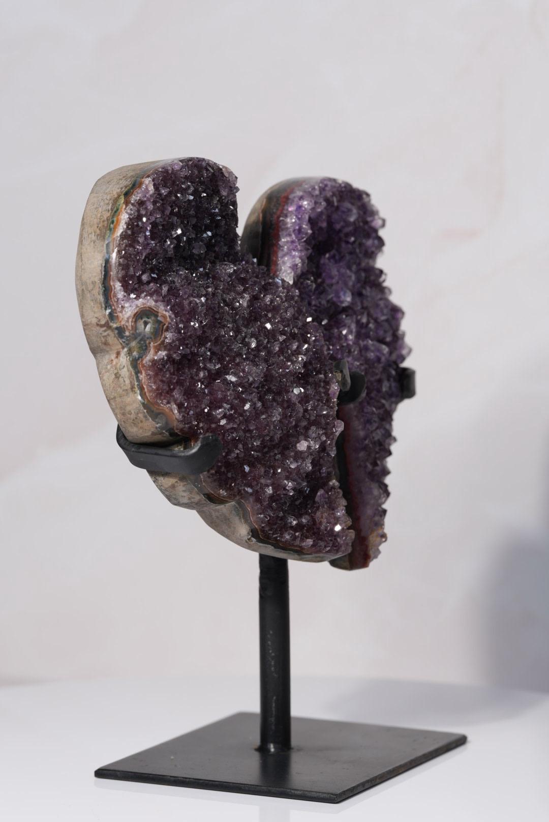 Purple Amethyst Angel Wings | Brazil | AWING2 - The Aquarian Alchemist
