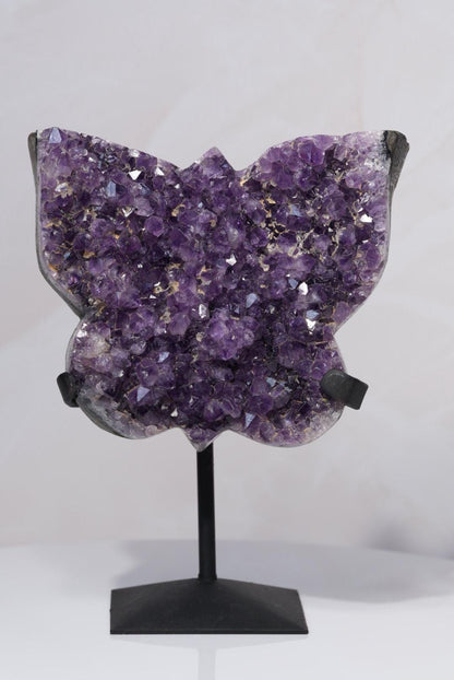 Purple Amethyst Butterfly Wings | Brazil | BWING5 - The Aquarian Alchemist