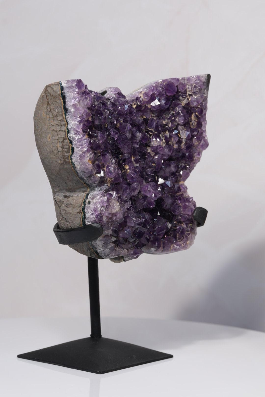 Purple Amethyst Butterfly Wings | Brazil | BWING5 - The Aquarian Alchemist