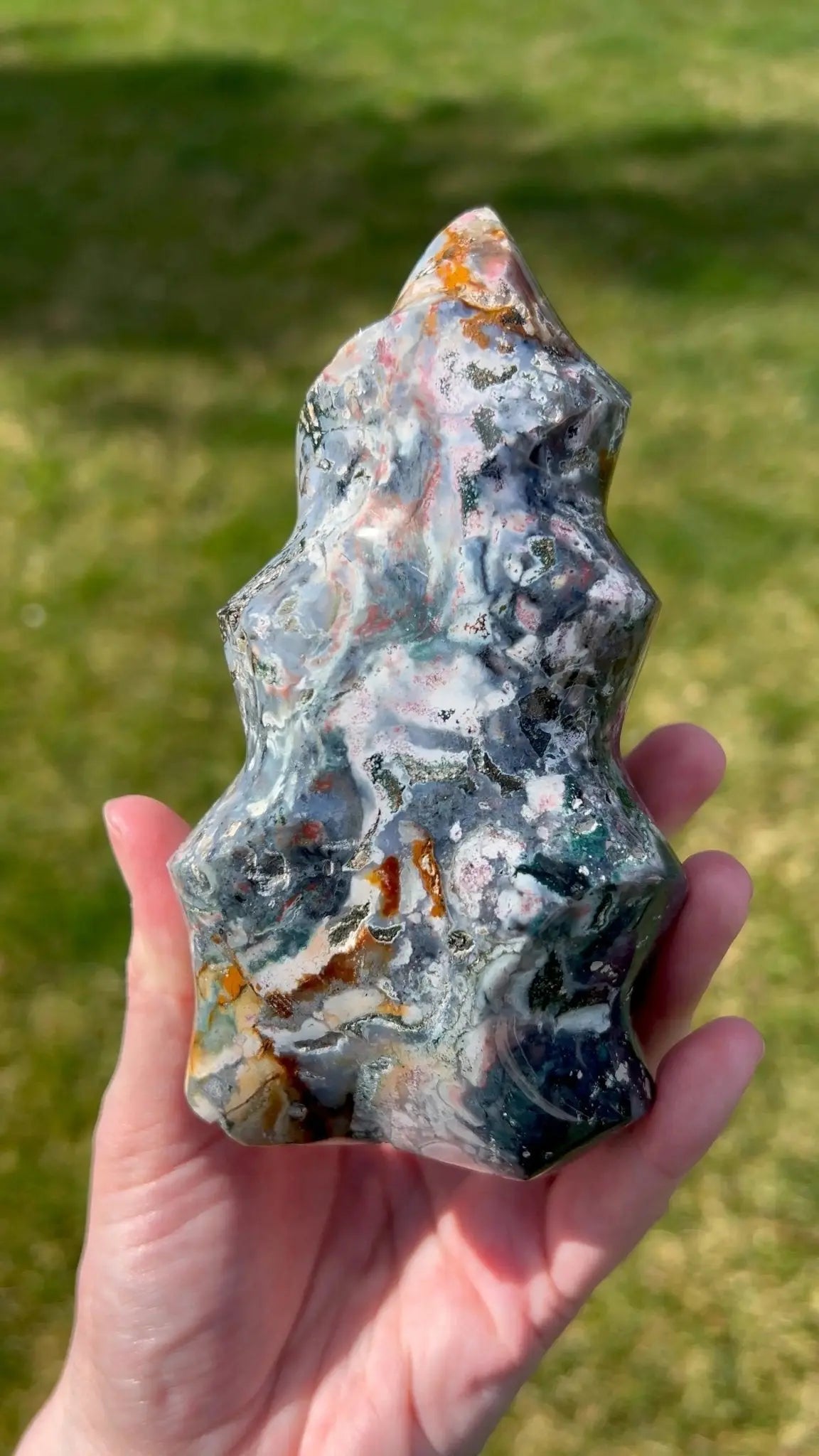 Sea Jasper Flame | Earth Tide - The Aquarian Alchemist